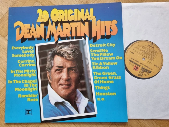 DEAN MARTIN - 20 Original Dean Martin/ Greatest Hits Vinyl LP Germany ...