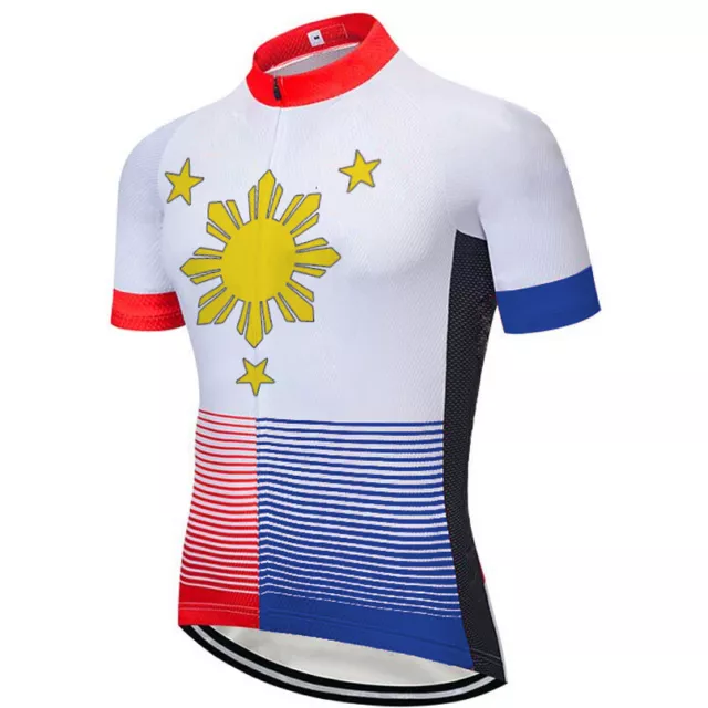 Philippine Short Cycling Jersey MTB Bike Motocross Jacket Mountain Road Shirt