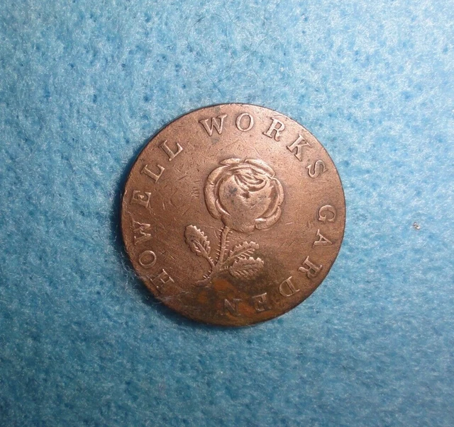 U.S. Hard Times Token, "Howell Works Garden / Token" Low-163
