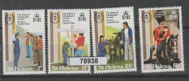 St Helena 1981 Edimbourg 4 V MNH MF78938