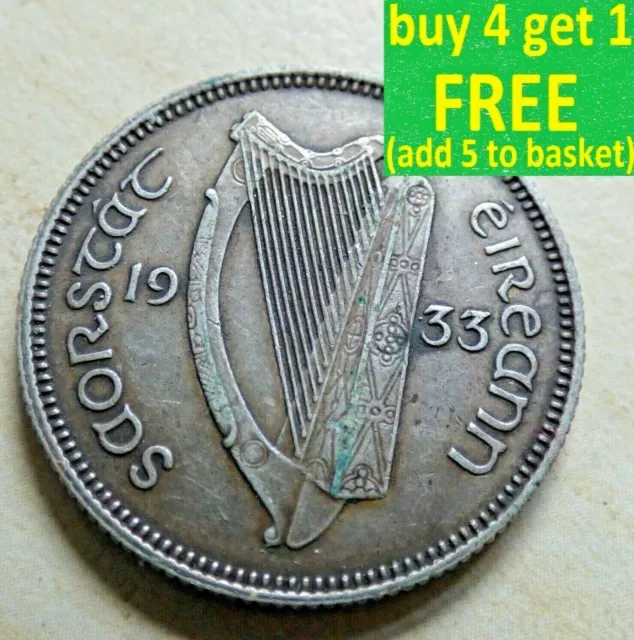Ireland Choose your date Bull / Harp 1 Shilling