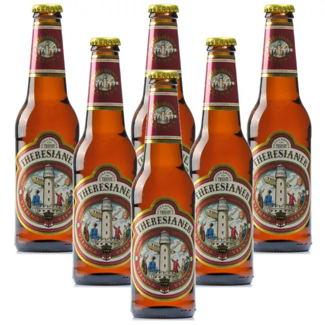 bière italienne Vienna 33 cl. Theresianer 6 bouteilles 33 cl.