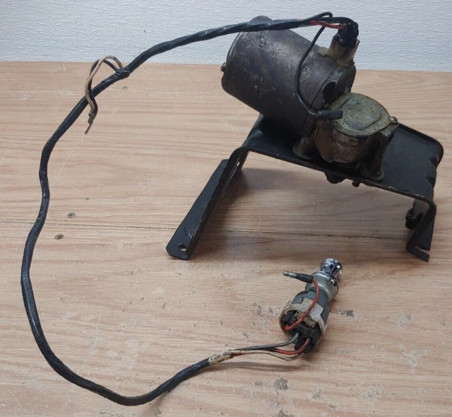 ORIGINAL 1964 1965 1966 Ford Mustang Wiper Motor with Bracket & Switch