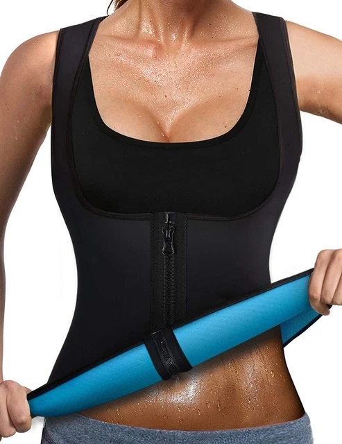 Homme Taille Formateur Chaud Néoprène Entraînement Sauna Débardeur Polymère Sweat-Shirt, Compression Fitness Body Shaper Gilet Sauna Costumes (Hommes M) (Hommes L Homme Taille Formateur Chaud Néoprène Entraînement Sauna Débardeur Polymère Sweat-Shirt, Compression Fitness Body Shaper Gilet Sauna Costumes (Hommes M) (Hommes L