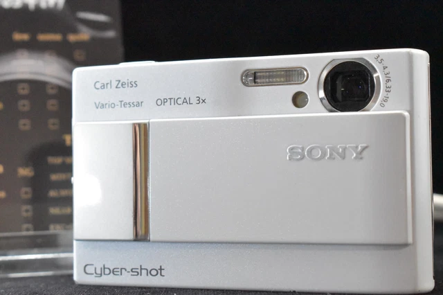 1 YR WARRANTY] SONY Cyber Shot DSC-T10 White Compact Digital