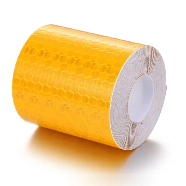 3M/10ft Orange Car Reflective Safety Warning Conspicuity Tape Film Sticker Decal