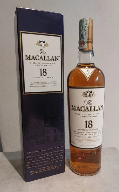 MACALLAN 18 SHERRY OAK 1995 USA 750 ml
