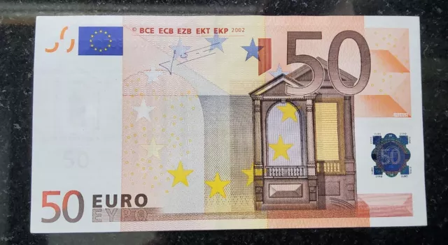 Billet de Banque/Banknote NEUF 50 euros 2002 J.C.Trichet ITALIE S J026 UNC