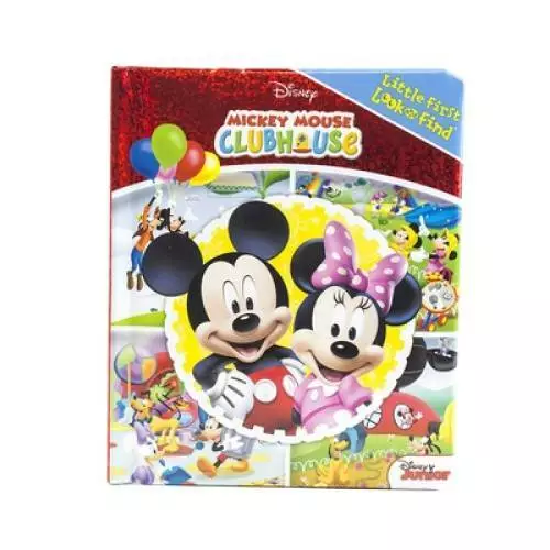 Disney Mickey Mouse Clubhouse (Little First Look and Find) - Hardcover - GOOD