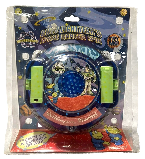 TOY STORY BUZZ Lightyear Space Ranger Spin, Disney Pixar, 1998 Park ...