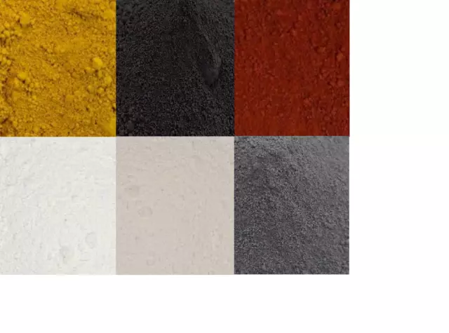 DYE PIGMENT Colour for cement concrete mortar Charcoal Black  Terracotta powder