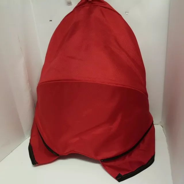 Britax B Ready Bassinet Carrycot Canopy Hood Visor Sun Shade Fleece Fabric Red.