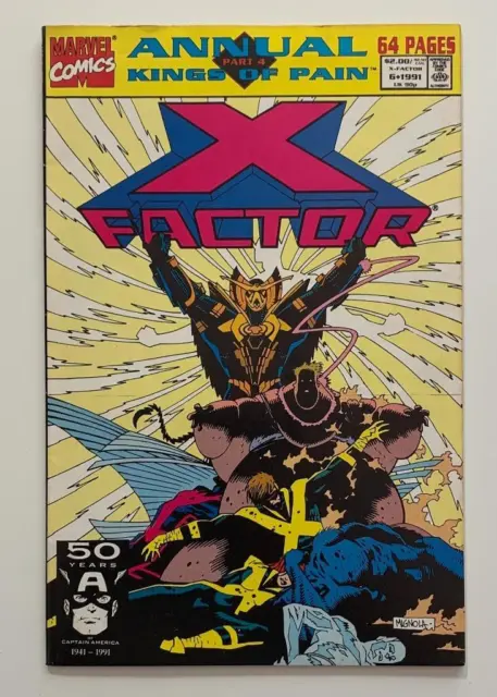 X-Factor Annual #6 (Marvel 1991) FN/VF condition issue.