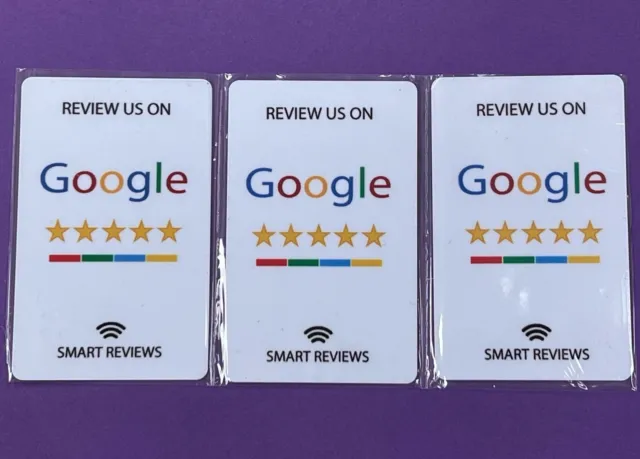 Google Review Card - Get More Reviews with A Simple Tap