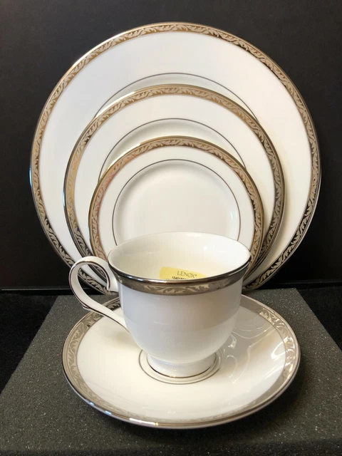 Lenox Landmark Platinum 5 Piece Place Setting NIB