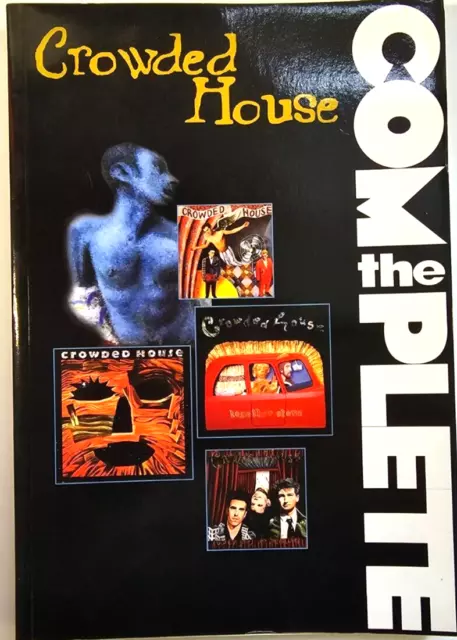 The Complete Crowded House Gitarre Tab Rock Musik Partitur Songbook Taschenbuch