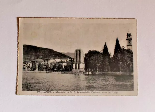 Y959-Pallanza-Verbania-Mausoleo S.e. Cadorna Visto Dal Lago -Viaggiata Y959-Pallanza-Verbania-Mausoleo S.e. Cadorna Visto Dal Lago -Viaggiata