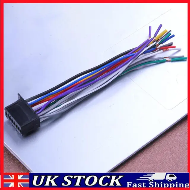 16-Pin Car Stereo Radio Wiring Harness Connector for Pioneer DEH12 DEH23  DEH2300