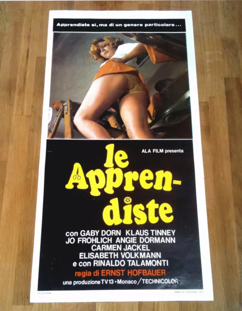 LE APPRENDISTE locandina poster affiche Lehrmädchen Report Hofbauer R25