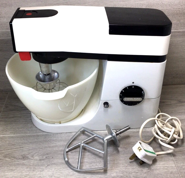 VINTAGE RETRO KENWOOD Chef Mixer Model A901, 2 Attachments, Bowl, Cover