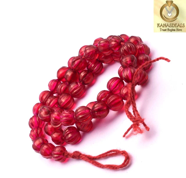 Red Beads Plated Beads Pretty Jewellery 21 GM Value-Priced @1.99-71319