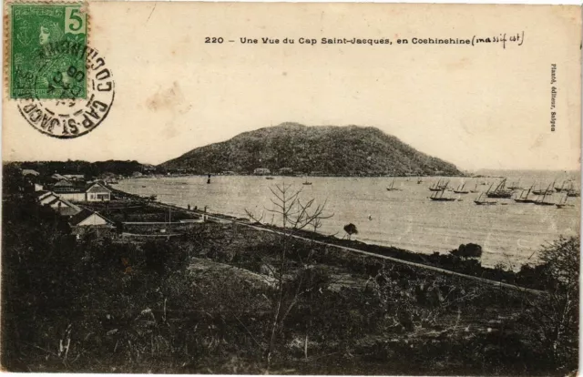 CPA AK VIETNAM Une VUe du Cap St-Jacques (190354)