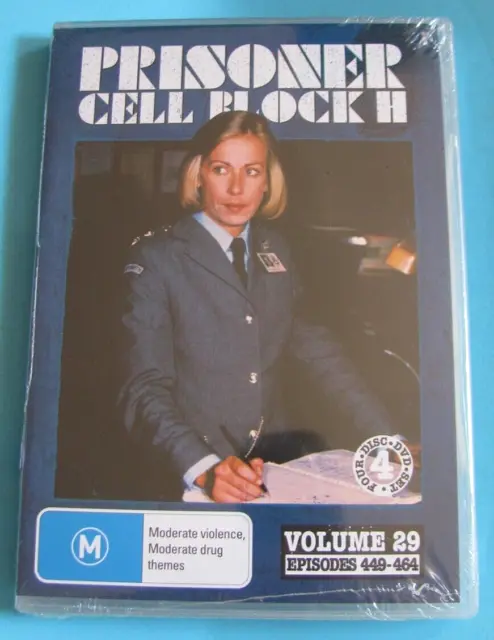 PRISONER Cell Block H Volume 29 DVD Episodes 449-464 NEW SEALED All Region