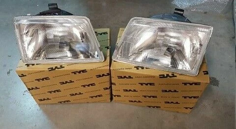 2 Phares Avant Gauche Et Droite Pour Peugeot 205 (1983-1997) - Neufs, Halogènes, Chromés
