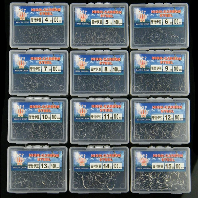 100pcs Perles Anti-Derape Hameçon Pêche Carpe - Kit Ronnie Rig Européen