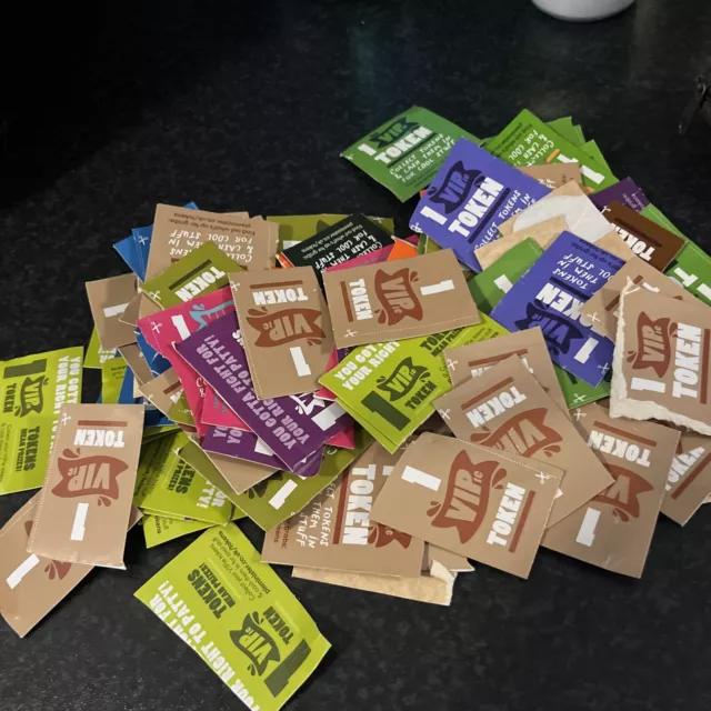 120 x PIEMINSTER TOKENS COUPONS FOR A BOX OF 12 Pies