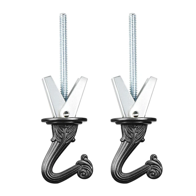 2 Pack Swag Hook Kit Bronze Finish Plant Hanging Ceiling Hook