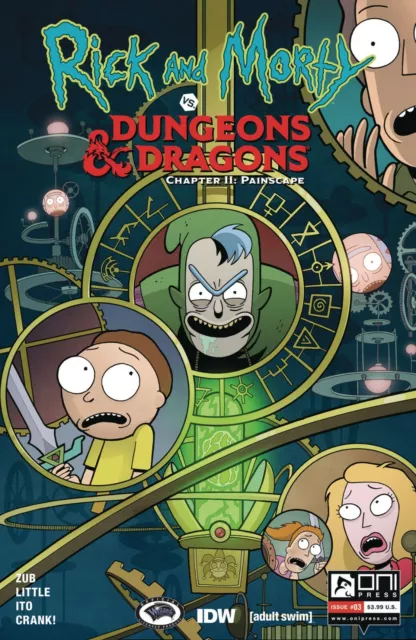 RICK & MORTY VS D&D II PAINSCAPE #3 (2019) - Cover A - New Bagged