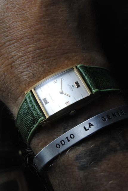 Montre Vintage Lorenz Edox Swiss Made - Remontage Manuel, Cadran Rectangulaire - Occasion