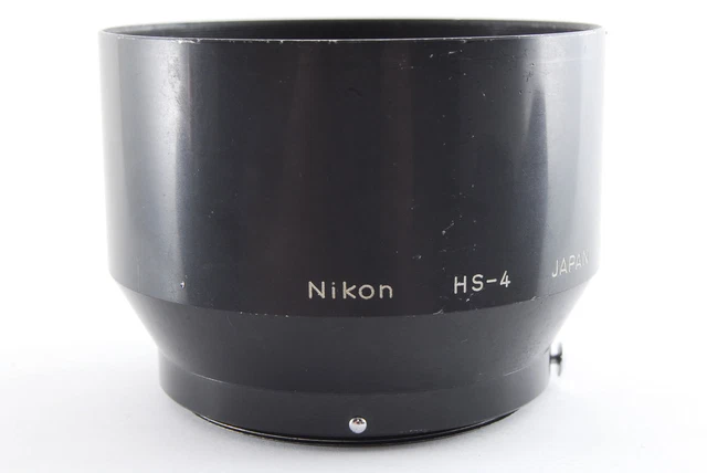 [Exc+5] Nikon HS-4 Metal Lens Hood for 105/2.5, 135/3.5, 105/4 From JAPAN