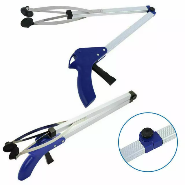 32 &quot;faltbare Helfer Grabber Arm Müll Abholen Hand Greifer Küche B0Z6 3