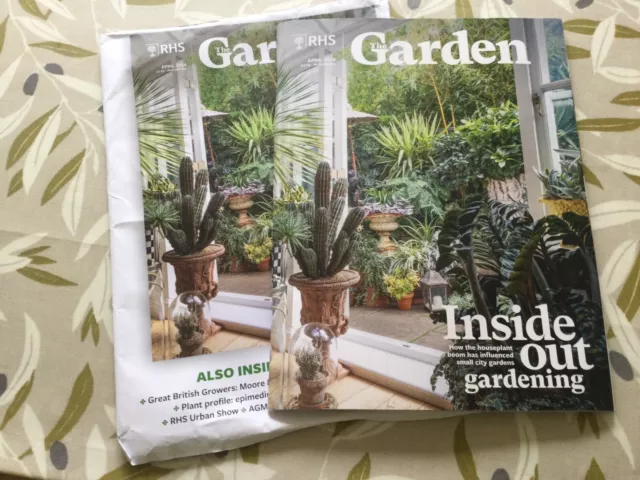 RHS THE GARDEN MAGAZINE - APRIL 2024 -New And Unread Latest Edition