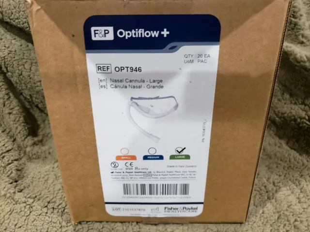 Optiflow+ Nasal Cannula Size LARGE OPT946 (INDIVIDUAL SEALED PACKAGES)