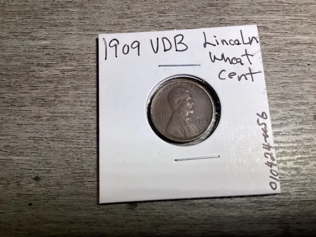 1909 VDB-Lincoln Wheat Penny Small Cent-Extra Fine Condition-010424-0056