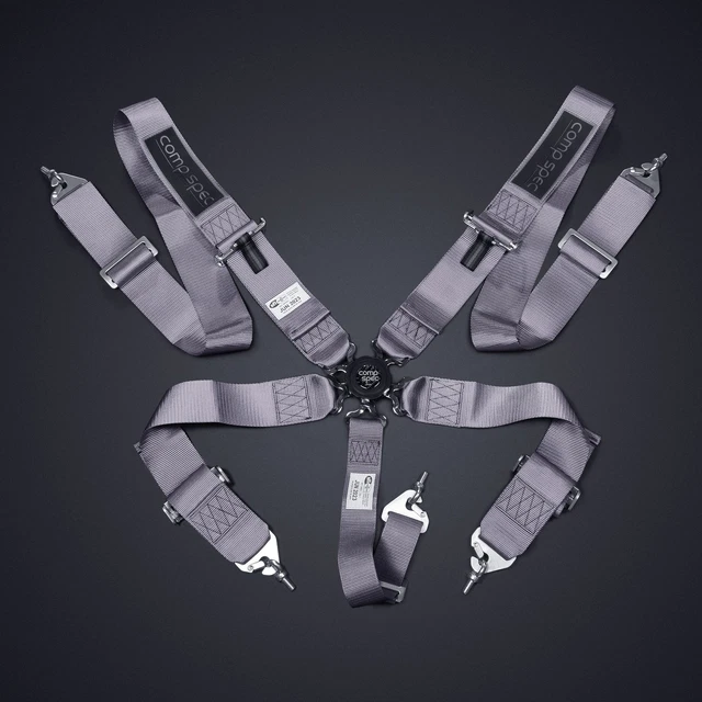 DND Performance Interior Comp Spec SFI Racing Harness Gray (CSRH-GR)