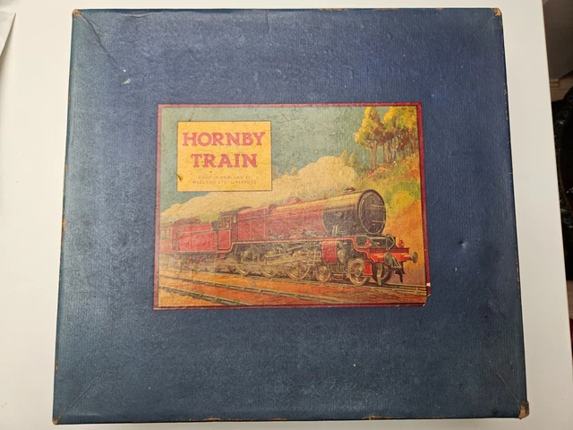 Coffret Trains Hornby échelle O – M3 Mécanique, Années 50, Fonctionne TB