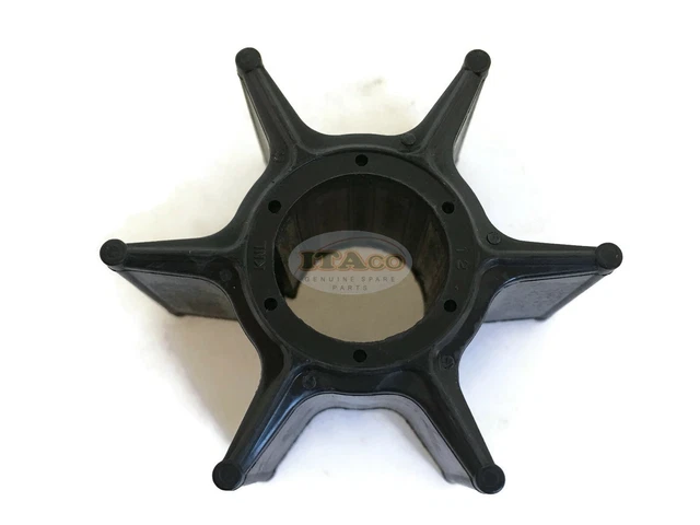 Turbine De Pompe à Eau Yamaha 6H4-44352-02-00 - Compatible Moteurs Hors-Bord 25HP à 50HP | Caoutchouc Résistant