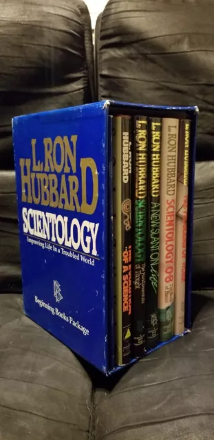 L. Ron Hubbard Scientology Beginning Books Package Hardcover Set