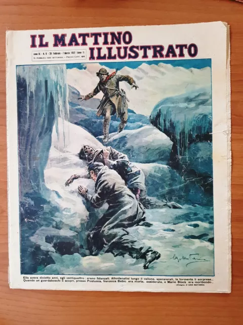 Il Mattino Illustrato Magazine N 9 29/2/32 Lydia John Lil Dagover Camilla Horn