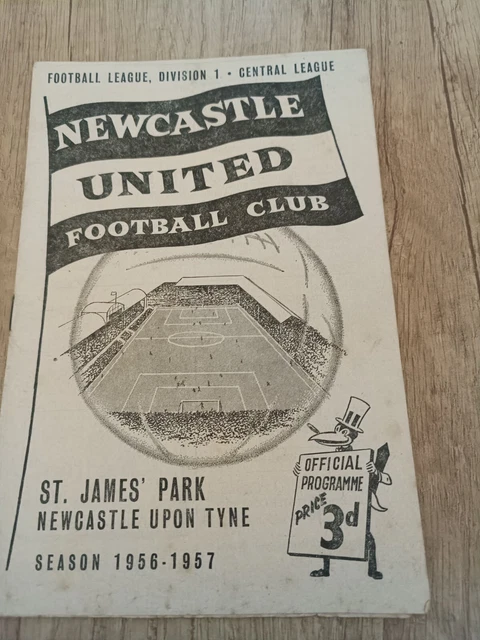 NEWCASTLE UNITED V Manchester City Div1 20/10/1956 £2.79 PicClick UK