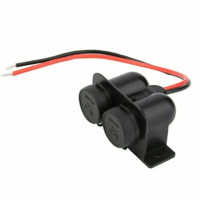 12v Steckdose 2 Fach Adapter Für KFZ Verteiler 12v Zigarettenanzünder Doppelstecker Online Kaufen Verteiler Für Zigarettenanzünder
