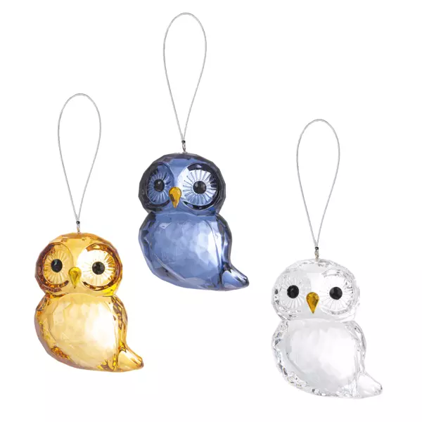 Ganz Crystal Expression Acrylic Owl Ornament or Suncatchers Select from dropdown