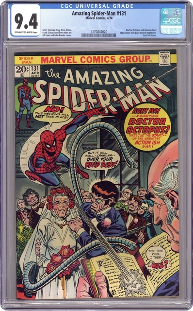 Amazing Spider-Man #131 CGC 9.4 1974 4170844020