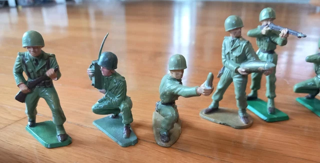 Britains 2 soldats Légionnaires avec mitrailleuse Gatling années 1979 - Collection