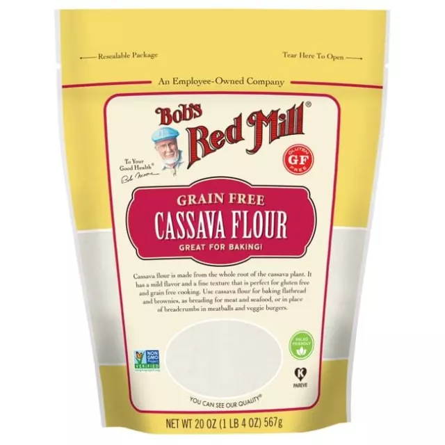 Bob's Red Mill Grain Free Cassava Flour 20 oz Pkg
