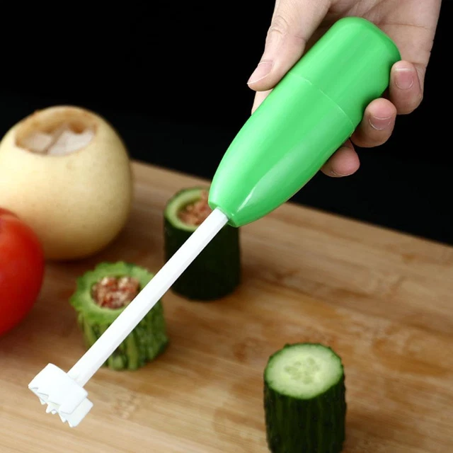 4x cortador en espiral de verduras cortador de frutas gadget de cocina cortador de verduras *Z